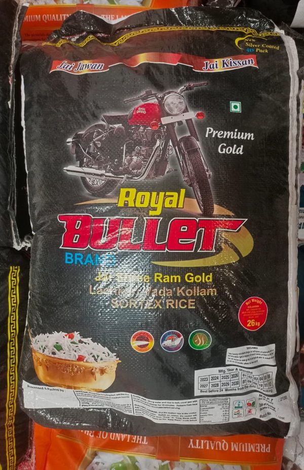 ROYAL BULLET SONA STEAM RICE 26KG