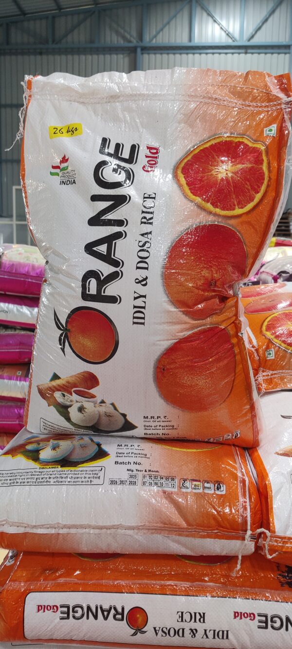 ORANGE IDLY RICE FINE 26KG