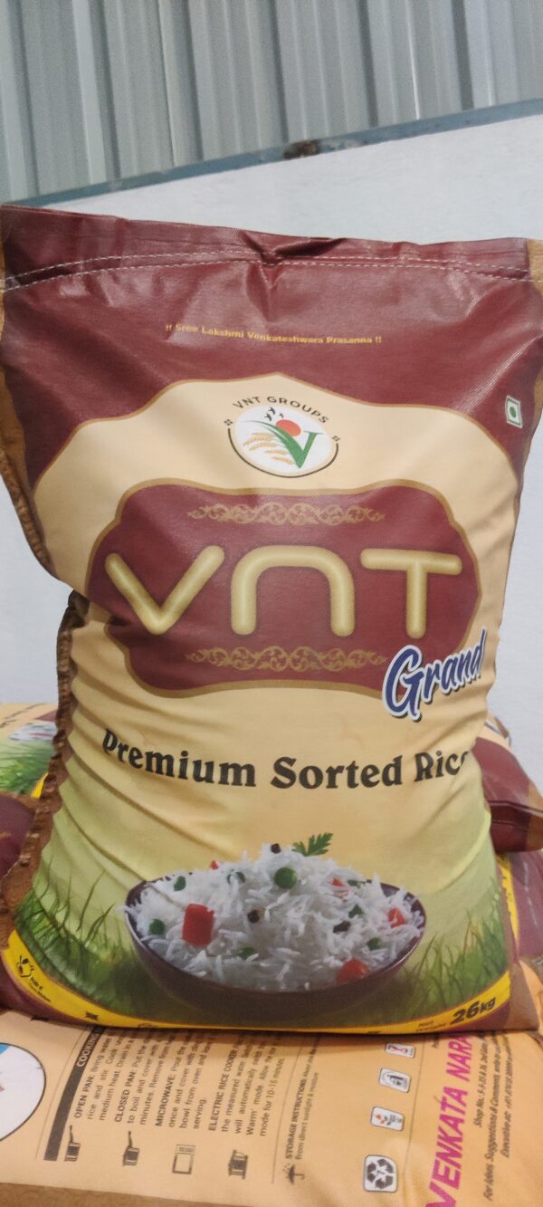 VNT GRAND SONA Raw RICE 26KG