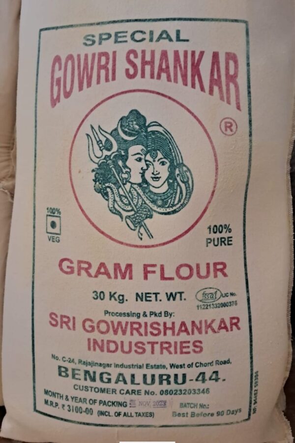 GOWRI SHANKAR GRAM FLOUR 30KG