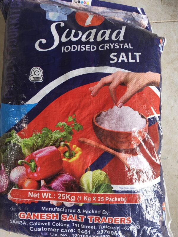 SWAAD CRYSTAL SALT 25KG