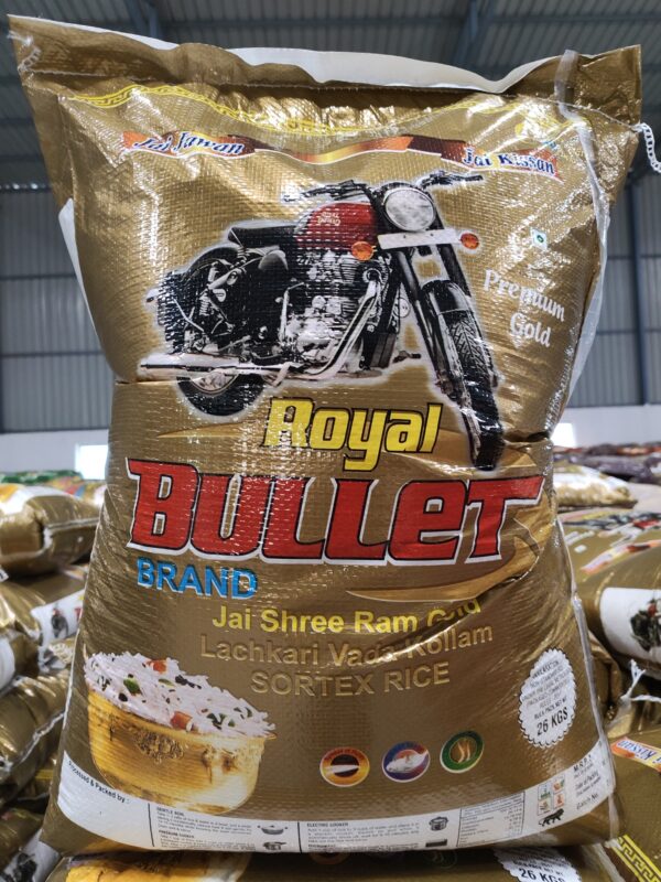 ROYAL BULLET GOLD RNR STEAM RICE 26KG