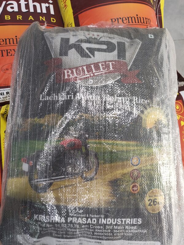 KPI BULLET RNR RAW RICE 26KG DOUBLE PACKING